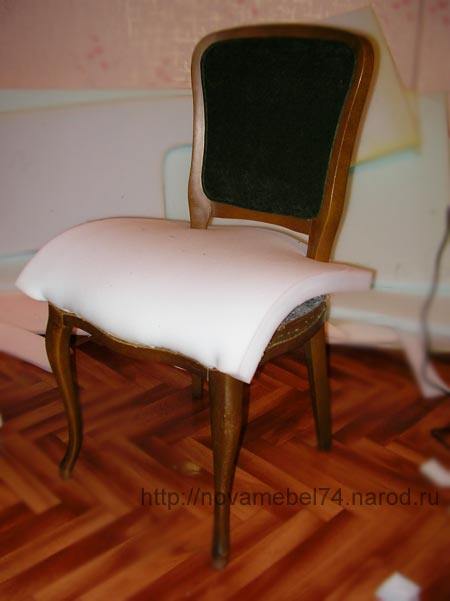 поролон сиденья стула